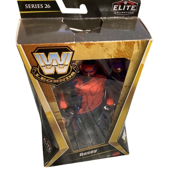 WWE Legends Elite Collection Series 26 Rosey Action Figure Wrestling Toy WWF - Picture 7 of 7